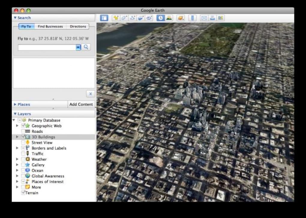 Google Earth Download For Mac Os Sierra