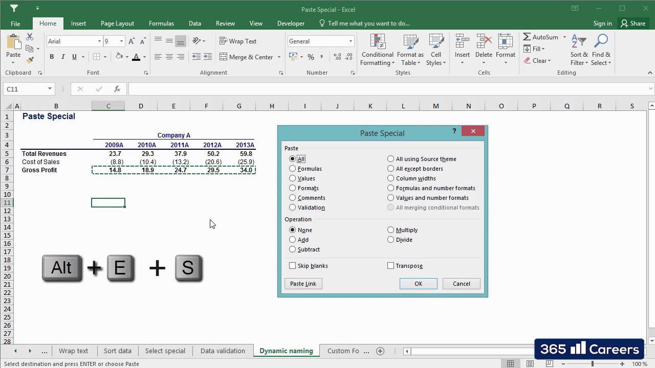 Shortcut to paste special values excel for mac 2016 free